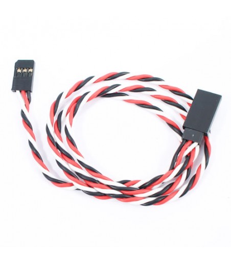 Etronix 60cm 22Awg Futaba Twisted Extension Wire