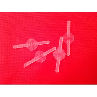 D2×W8×L24mm Super Light Pivot & Round Hinges 4 pack