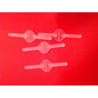 D2×W8×L28mm Super Light Pivot & Round Hinges 4 pack