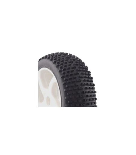 Fastrax 1/8th Buggy Premounted 'H Tread' Tyres on 5 Spoke Wheels