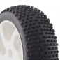 Fastrax 1/8th Premounted Buggy Tyres 'h Tread/10 Spoke"