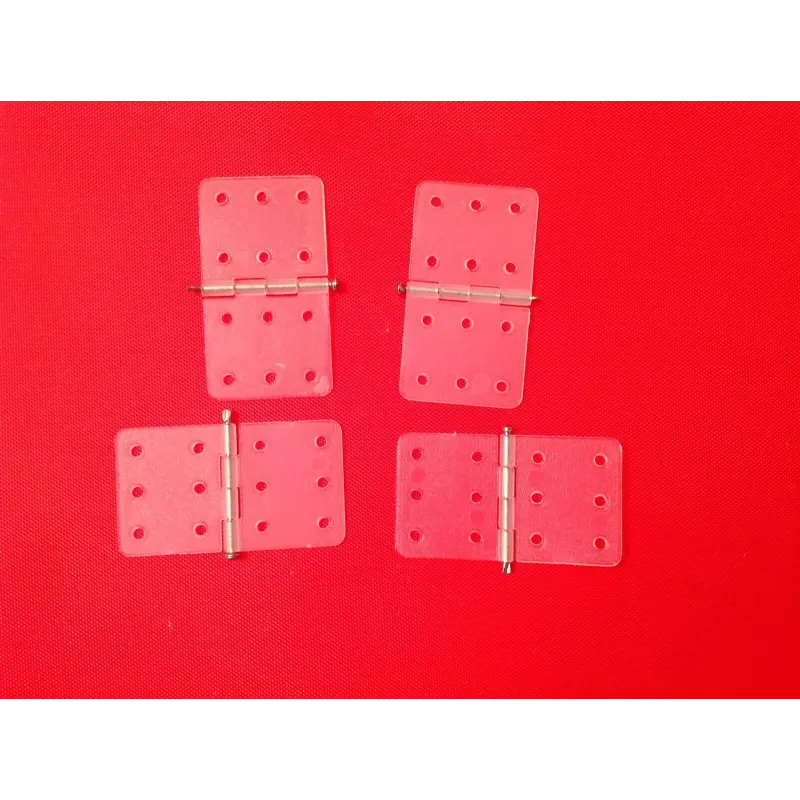 Plastic hinges L16 x W28mm 4 pack 