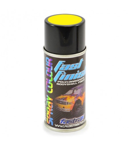 Fastrax Fast Finish Yellow Glow Spray Paint 150ML