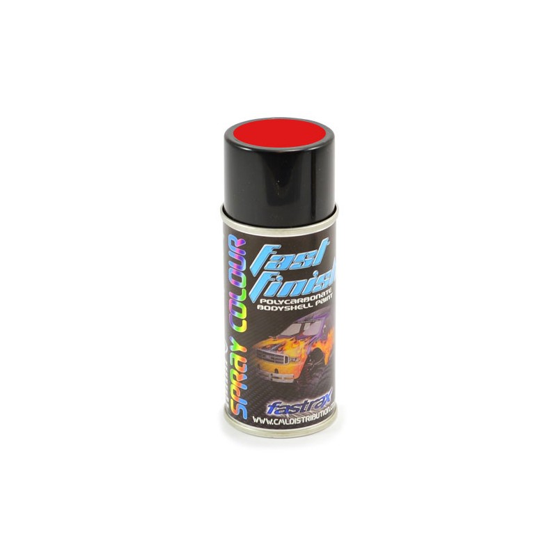 Fastrax Fast Finish Red Fire Spray Paint 150ML