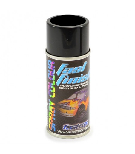 Fastrax Fast Finish Jet Black Spray Paint 150ML