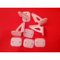 Control Surface Horns 20 x 27 6-Holes 4 pack 