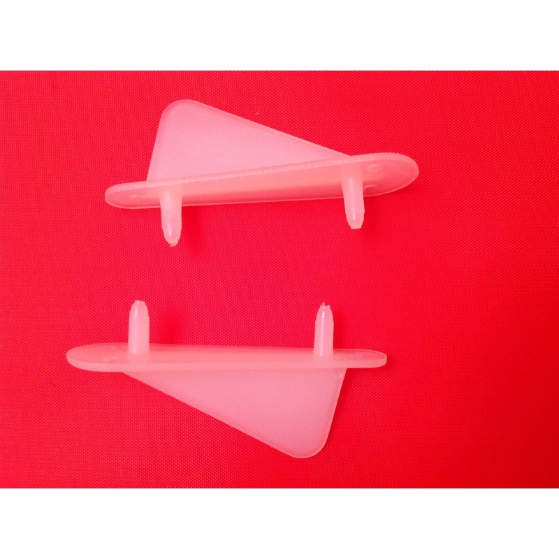 L60xH21.5mm Wing Tips / Tail Skids 2 pack