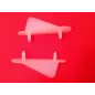 L60xH21.5mm Wing Tips / Tail Skids 2 pack