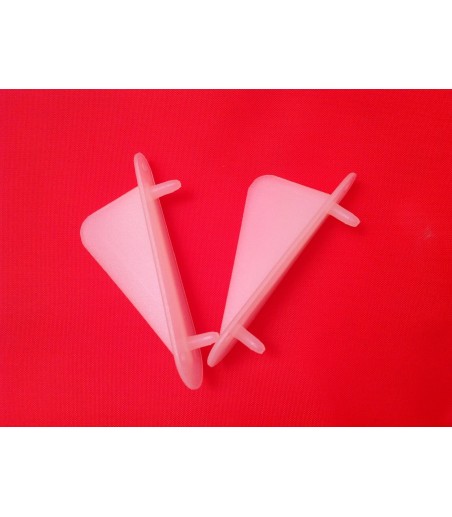L50xH18mm Wing Tips / Tail Skids 2 pack 