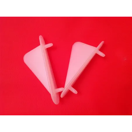 L50xH18mm Wing Tips / Tail Skids 2 pack 