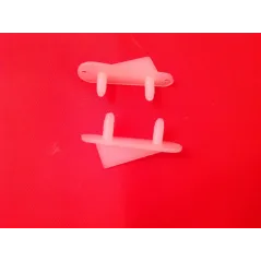 L30xH10mm Wing Tips / Tail Skids 2 pack