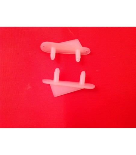 L30xH10mm Wing Tips / Tail Skids 2 pack