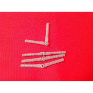 D2.5×L43mm Pivot & Round Hinges 4 pack