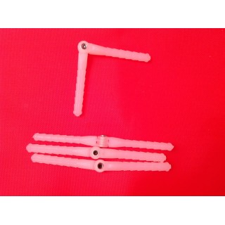 D3×L48mm Pivot & Round Hinges 4 pack