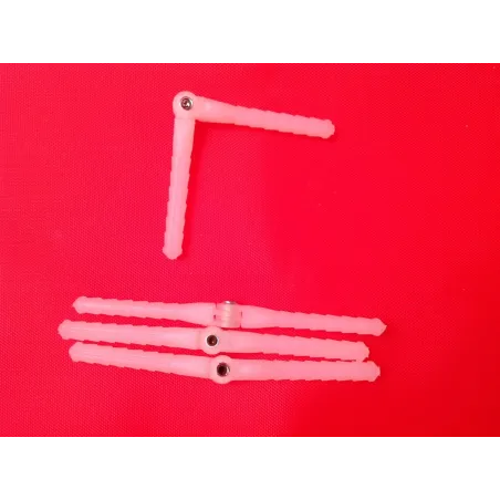 D3×L48mm Pivot & Round Hinges 4 pack