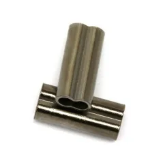 double sleeve crimping ferrules 1mm for 0.8 wires 10 pack