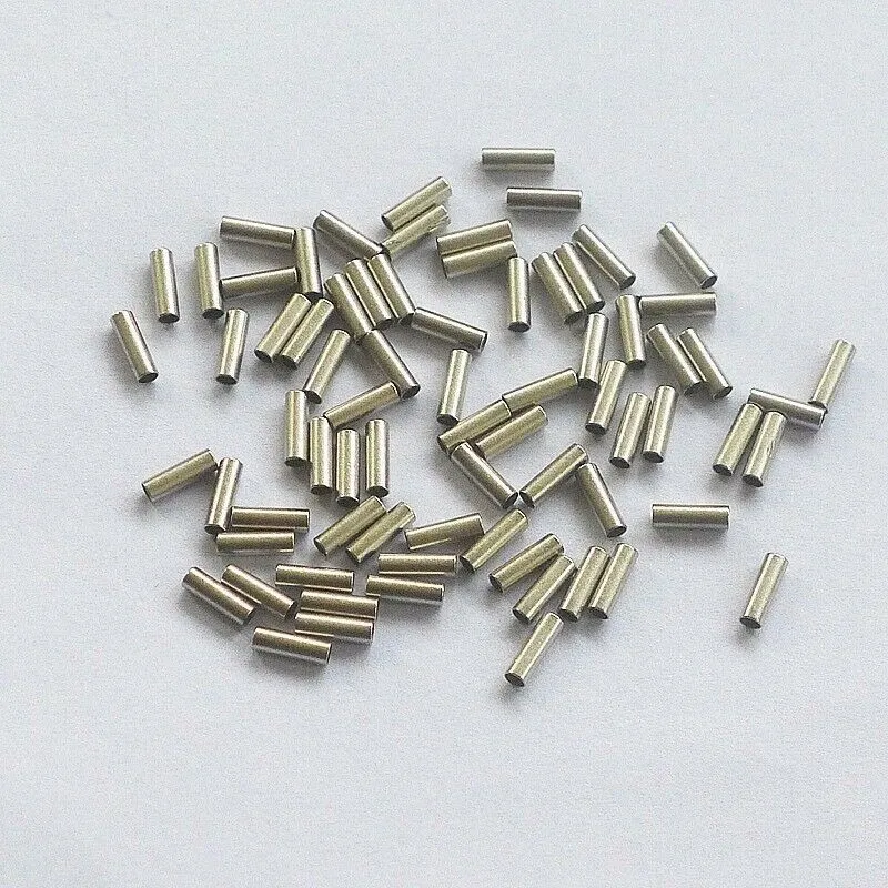 single sleeve crimping ferrules 1.6mm for 0.8mm wires 10 pack