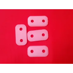21 x 10 saddle clamp Plates (Rectangle) 4 pack