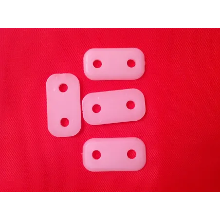 21 x 10 saddle clamp Plates (Rectangle) 4 pack
