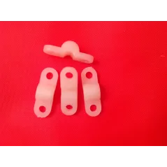 7mm x L20mm x H5.5 mm saddle clamps 4 pack