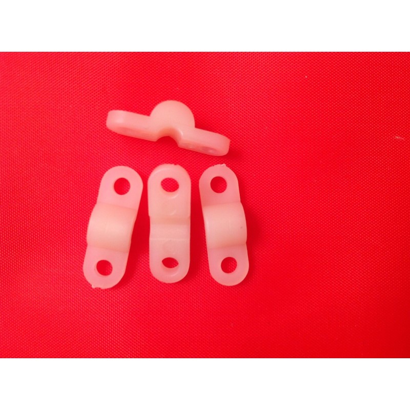 7mm x L20mm x H5.5 mm saddle clamps 4 pack
