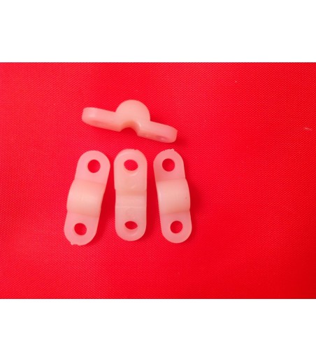 7mm x L20mm x H5.5 mm saddle clamps 4 pack