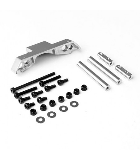 GMADE GS01 FRONT AXLE TRUSS UPPER LINK MOUNT (SILVER)