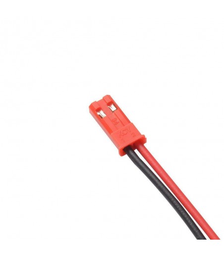  JST Connector Pair Plug  2pin Battery leads Red + Black Wire 200mm x 2 