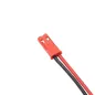  JST Connector Pair Plug 2pin Battery leads Red + Black Wire 200mm x 2 