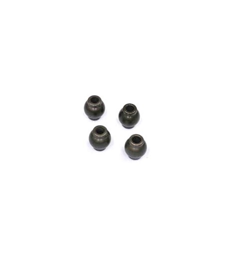 HoBao Alu. Hex Ball End For Rear Top Arm (4Pcs)
