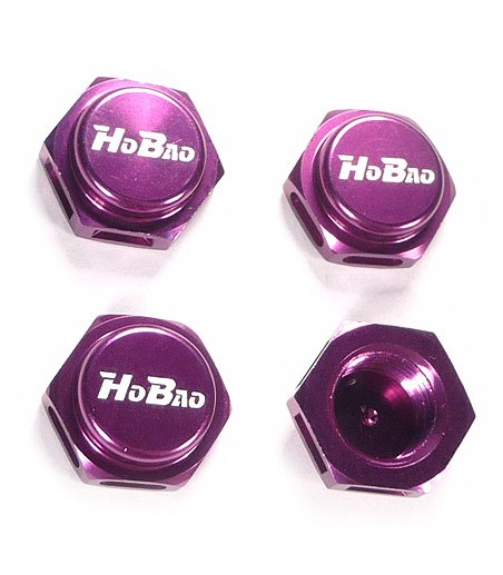 HoBao 'Hobao' Wheel Hex Hubs Purple