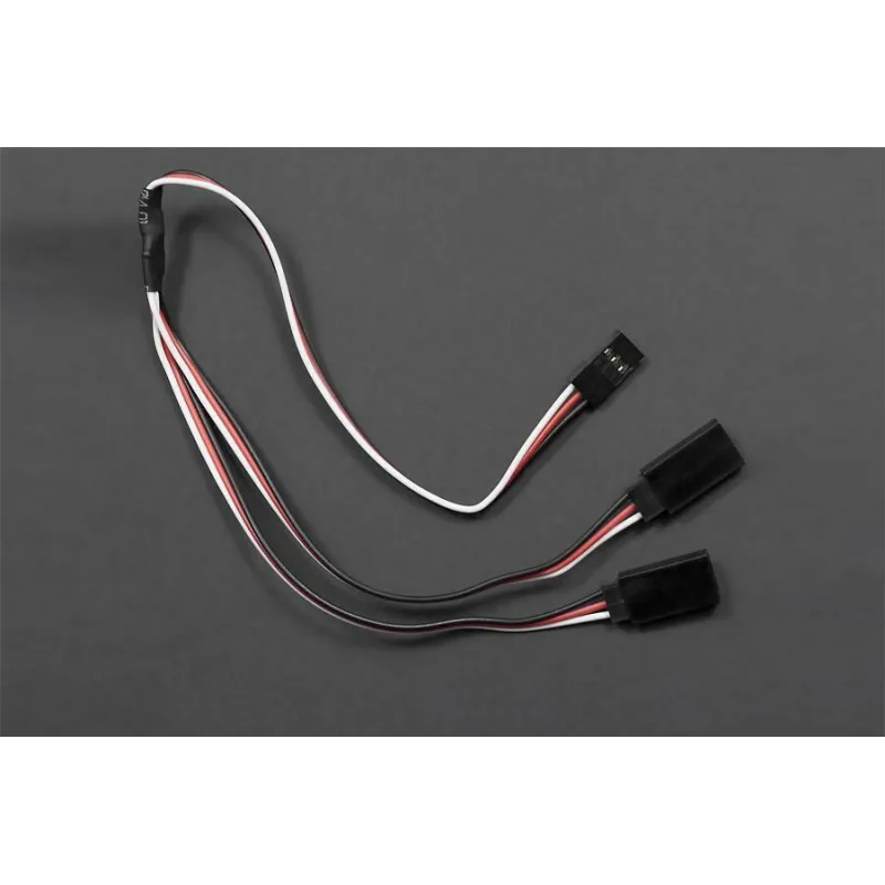 Futaba type Servo Y extension cable (300mm)