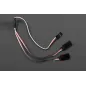 Futaba type Servo Y extension cable (300mm)