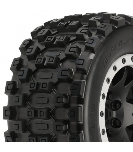 PROLINE BADLANDS MX43 PRO-LOC TYRES MOUNTED FOR XMAXX (F/R)