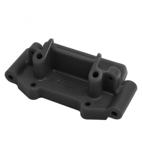 RPM BLACK FRONT BULKHEAD FOR TRAXXAS 2WD VEHICLES
