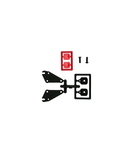 RPM Tail Light Set For RPM Slash Rear Bumper W/O Led'S