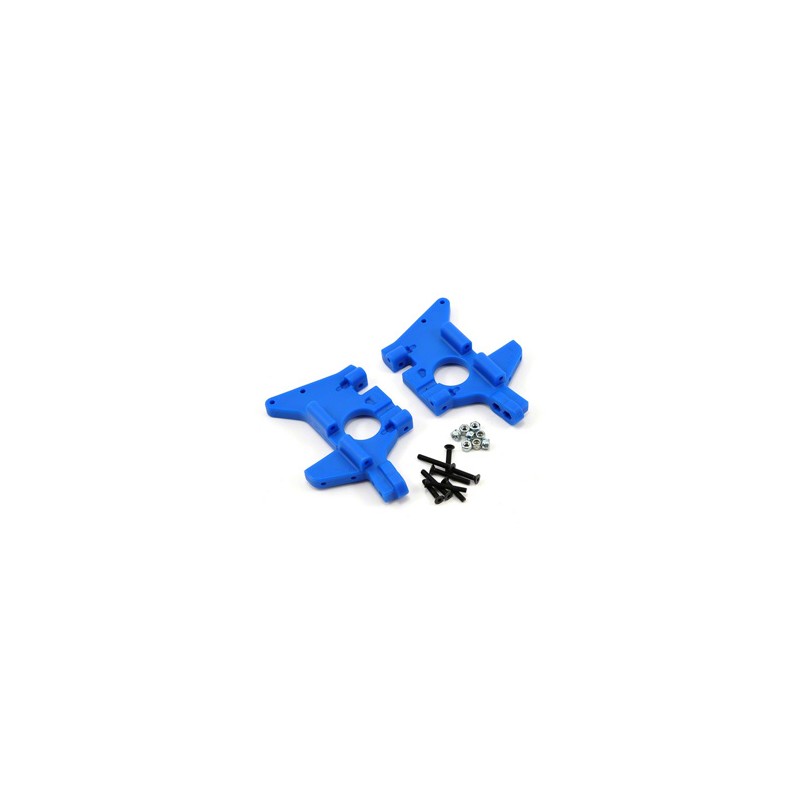 RPM T/E-MAXX FRONT BULKHEADS BLUE