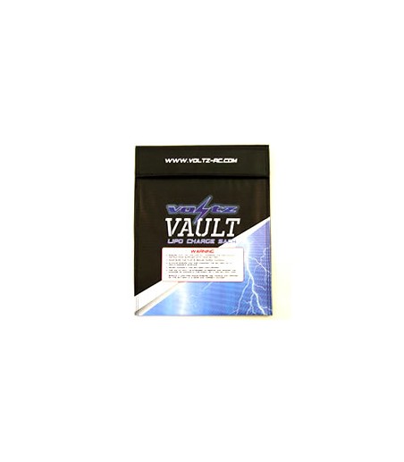 VOLTZ CHARGE VAULT LIPO SACK/BAG LARGE 23cm x 30cm