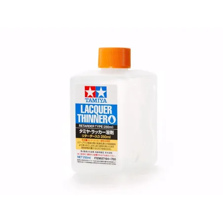 Tamiya LACQUER THINNER/RETARDER 250ML