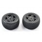 FTX SURGE REAR BUGGY MOUNTED WHEELS/TYRES (PR)