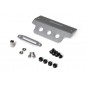GMADE ALUMINIUM SKID PLATE SILVER FOR GS01 FRONT BUMPER