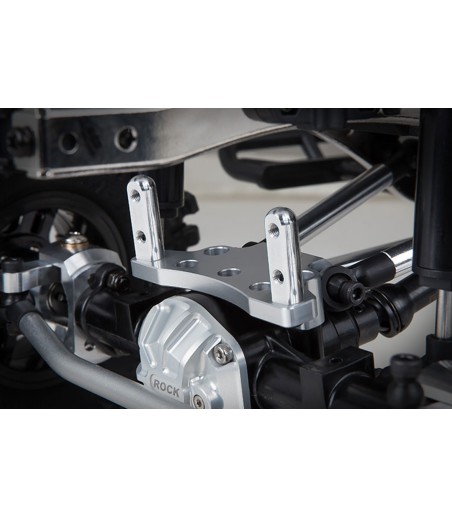 GMADE FRONT UPPER LINK MOUNT (SILVER) FOR GS01 AXLE