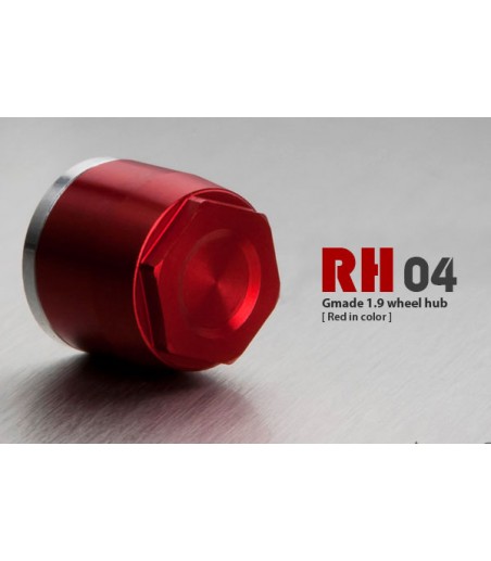 GMADE 1.9 RH04 WHEEL HUBS RED