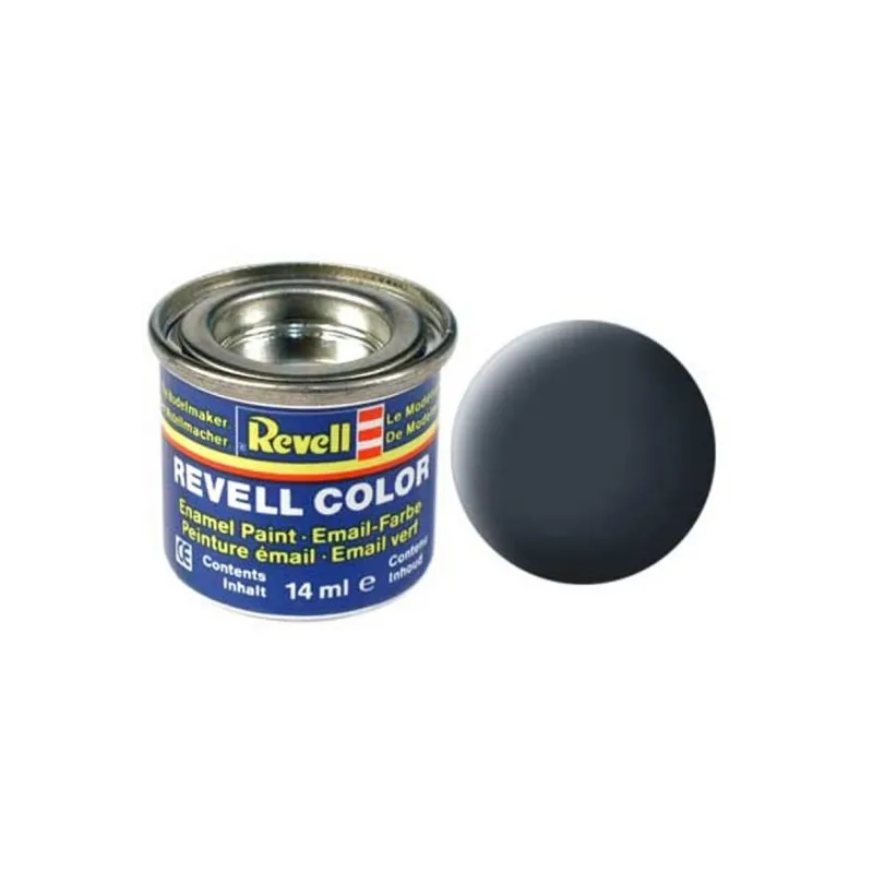 REVELL 14ML 79 ENAMEL MATT GREYISH BLUE PAINT REVELL 14ML 79 ENAMEL MATT GREYISH BLUE PAINT