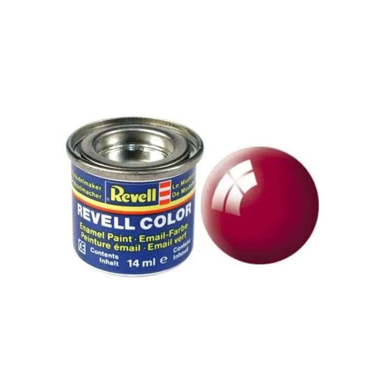 REVELL 14ML 34 ENAMEL GLOSS FERRARI RED PAINT REVELL 14ML 34 ENAMEL GLOSS FERRARI RED PAINT