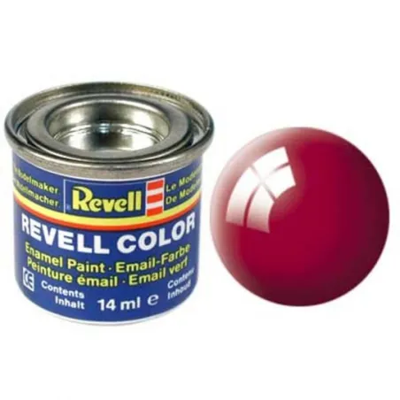 REVELL 14ML 34 ENAMEL GLOSS FERRARI RED PAINT
