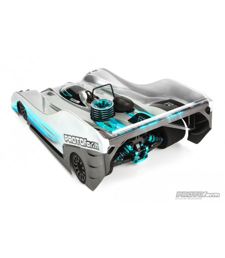 PROTOFORM R19 BODY FOR 1/8TH ON ROAD - LIGHTWEIGHT
