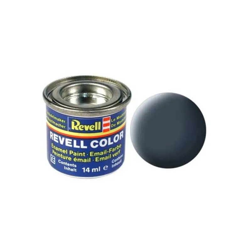 REVELL 14ML 09 ENAMEL MATT ANTHR GREY PAINT