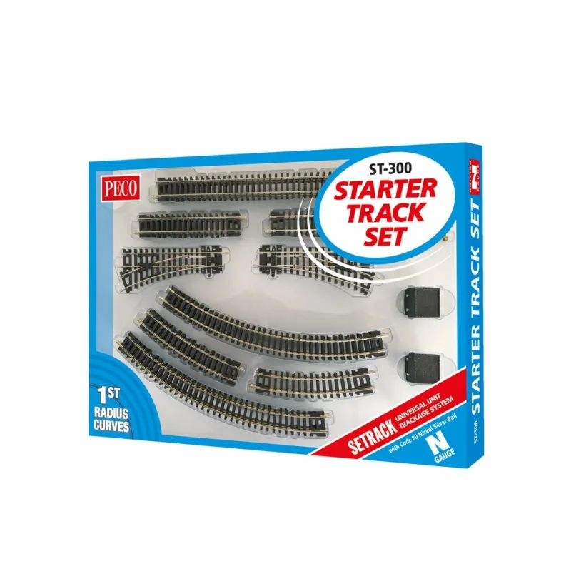 Peco Starter Track Set, complete, boxed N Gauge ST-300