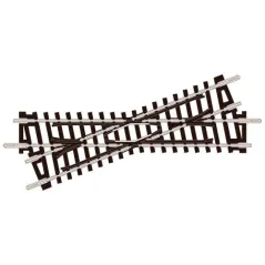 Peco Crossing, Right Hand, 22.5°angle, Insulfrog N Gauge ST-50